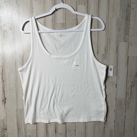 Old Navy Tops - Old Navy Ribbed Crop Tank Top Size XXL NWT!